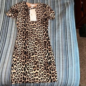 Good American cheetah print dress